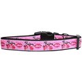 Mirage Pet Products Believe in Pink Nylon Cat Collar 125-233 CT